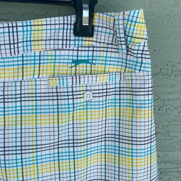Slazenger Plaid Golf Skirt Skort Sz 14 Worn Once - Picture 2 of 11